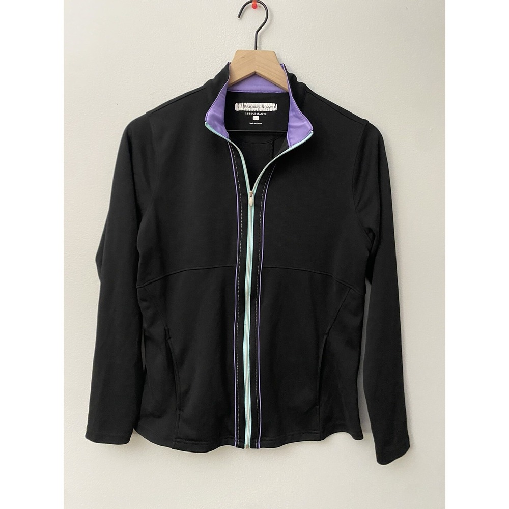 Pebble Beach Performance Women's Jacket Size M Ruched Back Golf Athletic